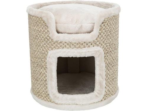 Trixie - Krabton - Ria - Krabpaal - Lichtgrijs/Natuur -, Dieren en Toebehoren, Katten-accessoires, Zo goed als nieuw, Verzenden