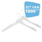 1000X Hanger Helena 44cm White, Zakelijke goederen, Kantoor en Winkelinrichting | Winkel en Inventaris, Ophalen of Verzenden