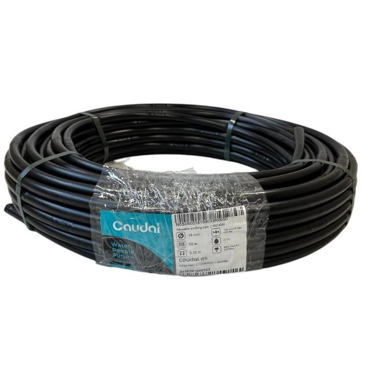 Druppelslang 50 meter drukgereguleerd CAUDAL (2.1 l/u) 16mm, Tuin en Terras, Druppelsystemen, Ophalen of Verzenden