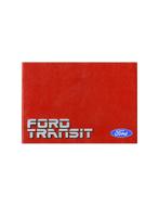 1987 FORD TRANSIT INSTRUCTIEBOEKJE DUITS, Auto diversen, Handleidingen en Instructieboekjes