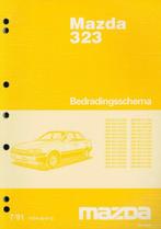 1991 Mazda 323 werkplaatshandboek bedradingsschema, Auto diversen, Handleidingen en Instructieboekjes, Verzenden