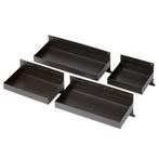 Set van 4 magnetische bakken - zwart, Doe-het-zelf en Verbouw, Ophalen of Verzenden, Nieuw