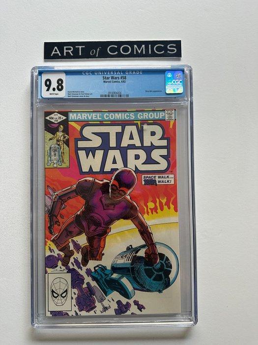 Star Wars #58 - CGC 9.8 - Shira Brie Appearance - 1 Graded, Boeken, Strips | Comics