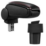 Armsteun voor Opel Astra G kunstleer zwart rood stiksel, Verzenden, Nieuw