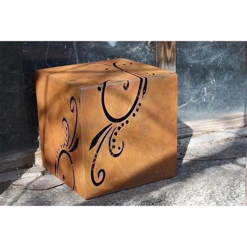 metalen kubussen met ornamenten | Decoratie-ideeën voor de t, Huis en Inrichting, Woonaccessoires | Wanddecoraties, Nieuw, Verzenden