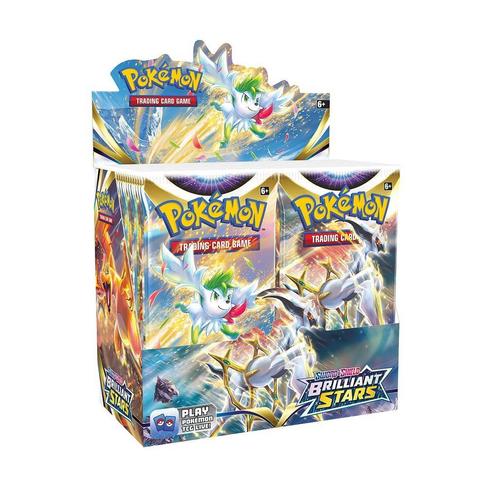 Pokemon Brilliant Stars Booster Box, Hobby en Vrije tijd, Verzamelkaartspellen | Pokémon, Boosterbox, Nieuw, Verzenden