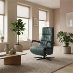 Leren elektrisch relaxfauteuil Core - Toledo Whale, Huis en Inrichting, Fauteuils, Bohemian, Industrieel, Modern, Scandinavisch