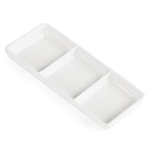 Verdeelschaal - 3 vaks - per 12 stuks - Olympia Whiteware -, Zakelijke goederen, Horeca | Overige, Verzenden