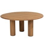 Corsica dining tuintafel 160øxH75 cm rond teak 4 Seasons, Tuin en Terras, Ophalen of Verzenden, Nieuw, Teakhout