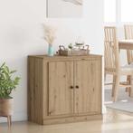 vidaXL Dressoir Artisan Eiken 70 x 35,5 x 67,5 cm Bewerkt, Minder dan 50 cm, Verzenden, Nieuw, Minder dan 100 cm