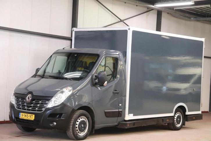 Renault Master 170PK AUTOMAAT PAARDENWAGEN LOWLINER VERKOOPW, Auto's, Bestelauto's, Lease, Automaat, Overige kleuren, Financial lease