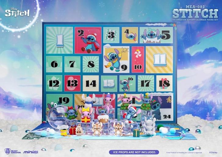 Lilo & Stitch Mini Egg Attack Advent Kalender Celebration Fi, Verzamelen, Disney, Nieuw, Ophalen of Verzenden