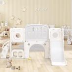 6-in-1 indoor speeltoestel met glijbaan en basketbal, Verzenden, Nieuw