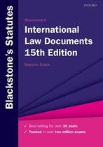Blackstones International Law Documents, 9780198867081, Boeken, Zo goed als nieuw, Studieboeken, Verzenden