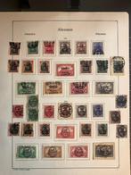 Duitse kiesgebieden 1919/1920 - Een nette verzameling met, Postzegels en Munten, Gestempeld