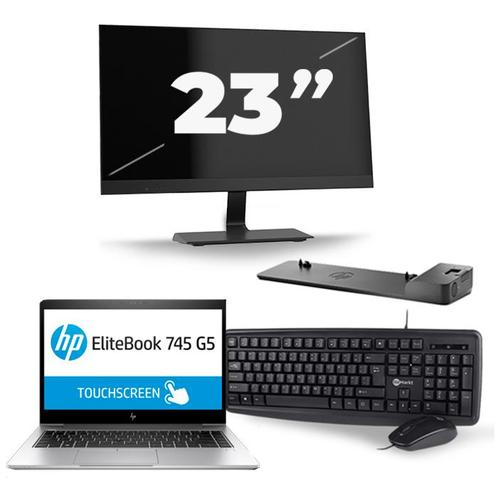 HP EliteBook 745 G5 - AMD Ryzen 7 2700U - 14 inch - 16GB RAM, Computers en Software, Windows Laptops, Zo goed als nieuw, Verzenden