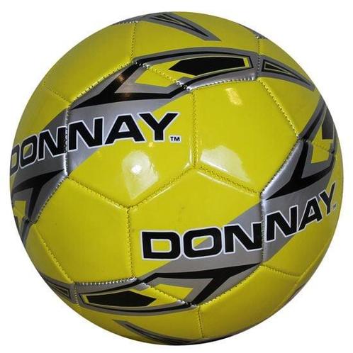 Donnay Donnay Veld voetbal No.5 - Geel + Ballenpomp, Sport en Fitness, Voetbal, Nieuw, Verzenden