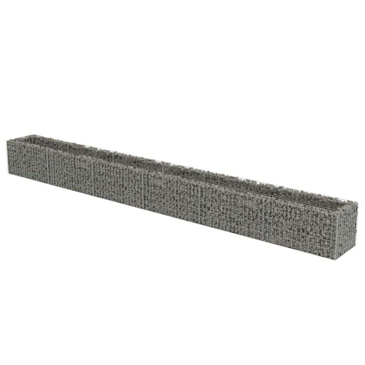 Ruime Gabion Plantenbak | Grote tuin | OP = OP 40%, Tuin en Terras, Bloembakken en Plantenbakken, 30 tot 60 cm, 100 cm of meer