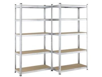 Veiling - 2 stuks Magazijnstelling - Basic - 180 x 90 x 40 c beschikbaar voor biedingen