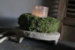 Dikke groene moskrans 25 cm, Ophalen of Verzenden, Nieuw