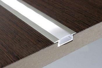 Aluminium ledstrip profiel inbouw 100cm, Huis en Inrichting, Lampen | Losse lampen, Verzenden