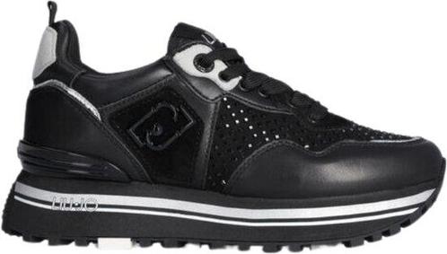 Dames Sneakers Liu Jo Maxi Wonder 01 Strass Zwart - Maat 37, Kleding | Dames, Schoenen, Nieuw, Verzenden