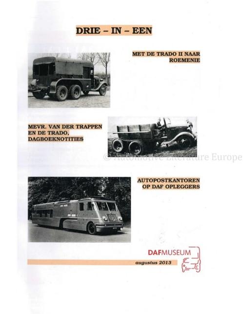 DRIE - IN - EEN, MET DE TRADO II NAAR ROEMENIË, Boeken, Auto's | Boeken