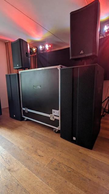Geluidsinstallatie HUREN Twente; Sets 700-6100 Watt te Huur! beschikbaar voor biedingen