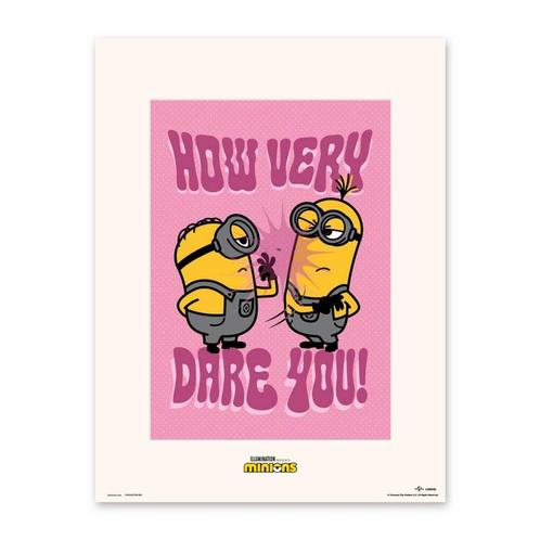 Poster Minions How Very Dare You 30x40cm, Verzamelen, Posters, Nieuw, A1 t/m A3, Verzenden