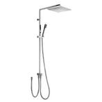 Tres Cuadro Antikalk doucheset CUADRO 107476 Chroom, Ophalen of Verzenden, Nieuw, Chroom, Kraan