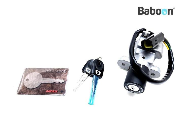 Contactslot Ducati 848 2008-2010 (65240121A), Motoren, Onderdelen | Ducati, Gebruikt, Verzenden