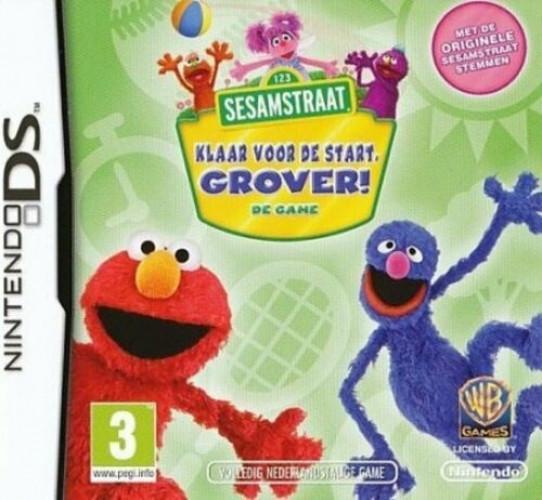 Sesamstraat: Klaar voor de Start, Grover! (Nintendo DS), Spelcomputers en Games, Games | Nintendo DS, Gebruikt, Verzenden