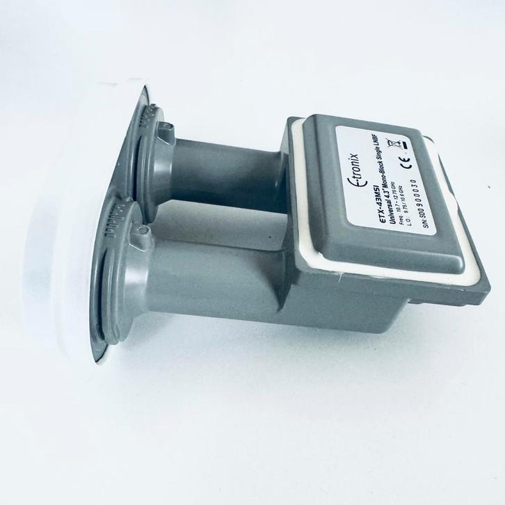 E-Tronix DUO LNB single 80cm, Audio, Tv en Foto, Schotelantennes, (Schotel)antenne, Nieuw, Ophalen of Verzenden