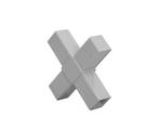 Kruis verbindingsstuk 25 x 25 x 2,0mm - Voliere, Verzenden, Nieuw