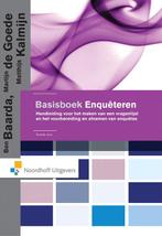 Basisboek enqueteren 9789001833947, Boeken, Studieboeken en Cursussen, Verzenden, Zo goed als nieuw