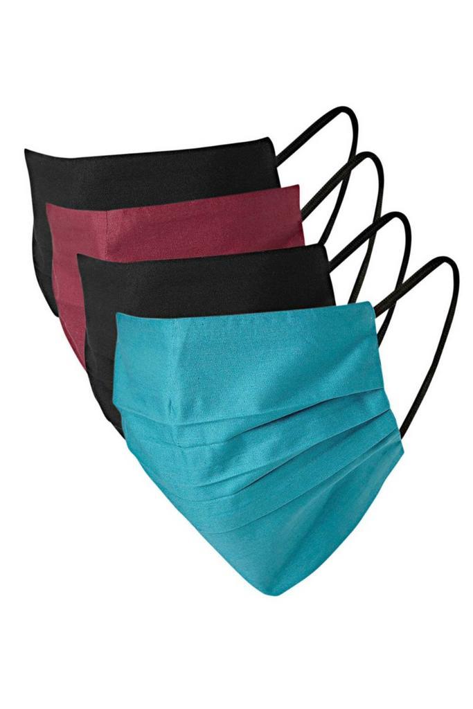 anytime unisex mondkapje - set van 4 multi (Mooi & Gezond), Sieraden, Tassen en Uiterlijk, Uiterlijk | Lichaamsverzorging, Nieuw