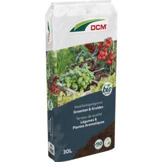 Groenten en kruiden potgrond | DCM | 30 liter (Bio-label), Tuin en Terras, Aarde en Mest, Verzenden