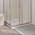 vidaXL Douchebak rechthoekig 80x90 cm ABS wit, Verzenden, Nieuw