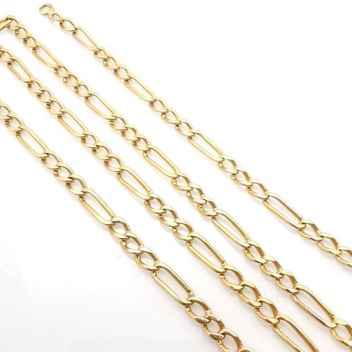 Ketting - 14 karaat Geel goud, Sieraden, Tassen en Uiterlijk, Antieke sieraden