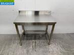 RVS Werktafel 100 x 60 x 85.5 cm Horeca, Ophalen of Verzenden, Nieuw zonder verpakking