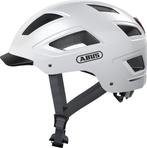 Abus Hyban 2.0 stadsfietshelm - Polar White M, Ophalen of Verzenden, Zo goed als nieuw, Abus