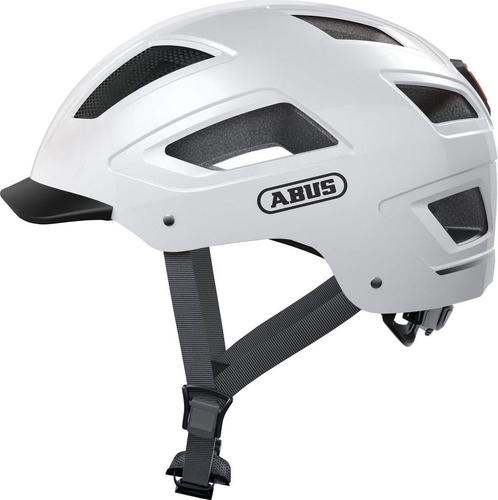 Abus Hyban 2.0 stadsfietshelm - Polar White M, Fietsen en Brommers, Fietsaccessoires | Fietshelmen, Zo goed als nieuw, Ophalen of Verzenden