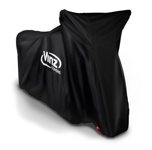 VINZ Motorhoes / Scooterhoes - 4 maten (Zwart) (tweede, Motoren, Accessoires | Sloten, Verzenden