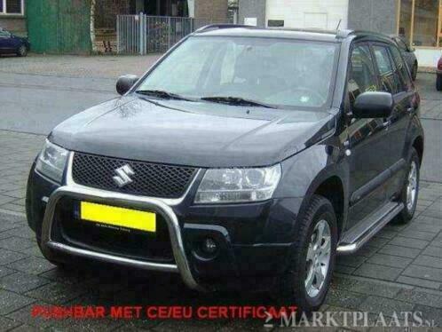Suzuki New Grand Vitara sidebars met RVS trede (SALE), Auto diversen, Auto-accessoires, Nieuw, Ophalen of Verzenden