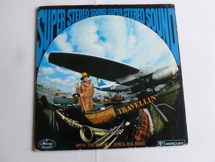 The Quincy Jones Big Band - Travellin(LP), Cd's en Dvd's, Vinyl | Jazz en Blues, Zo goed als nieuw, Verzenden
