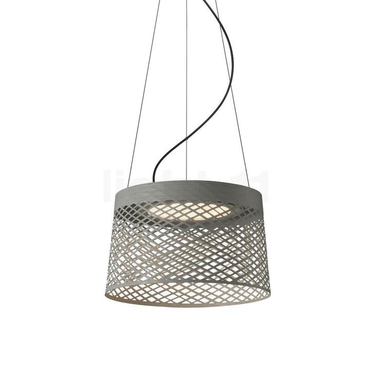 Foscarini Twiggy Grid Sospensione LED, grijs beige, Huis en Inrichting, Lampen | Hanglampen, Nieuw, Verzenden