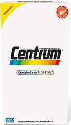 CENTRUM COMPLEET VAN A TOT ZINK TABLETTEN DOOSJE 180 STUKS, Verzenden, Nieuw