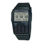 Horloge Heren Casio DATABANK CALCULATOR Zwart Grijs, Verzenden, Nieuw