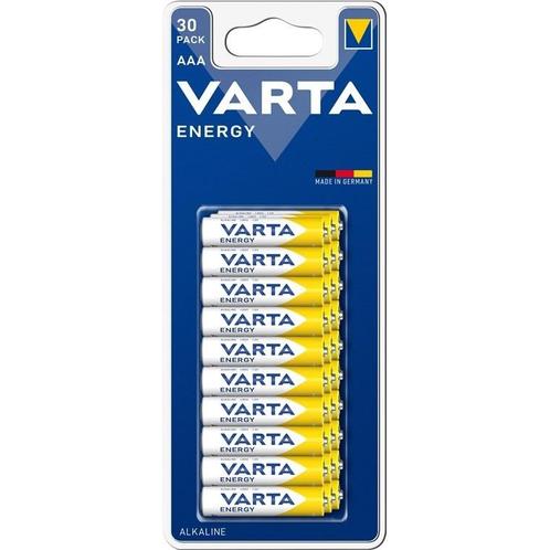 Varta AAA (LR03) Energy batterijen - 30 stuks in, Audio, Tv en Foto, Accu's en Batterijen, Ophalen of Verzenden
