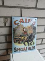 Emaille reclamebord - Emaille reclamebord – Cain’s Special, Antiek en Kunst, Antiek | Wandborden en Tegels